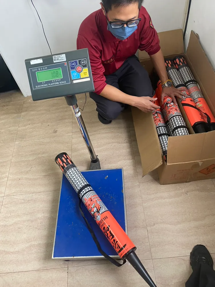 現場清點。桃園市消防局提供