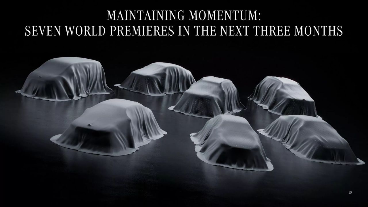 Mercedes-Benz產品線預告出爐 電動化與豪華旗艦齊發