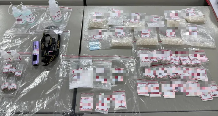 趙男在高雄大樹住處製毒，又在雲林北港租倉庫當中轉銷售點，被檢警查獲。檢方提供