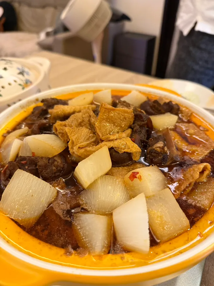 梁軒安分享年夜菜。鷹傳媒提供