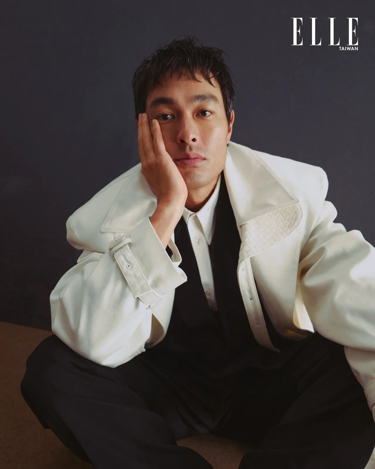 楊祐寧拍攝《ELLE》封面。《ELLE》國際中文版提供