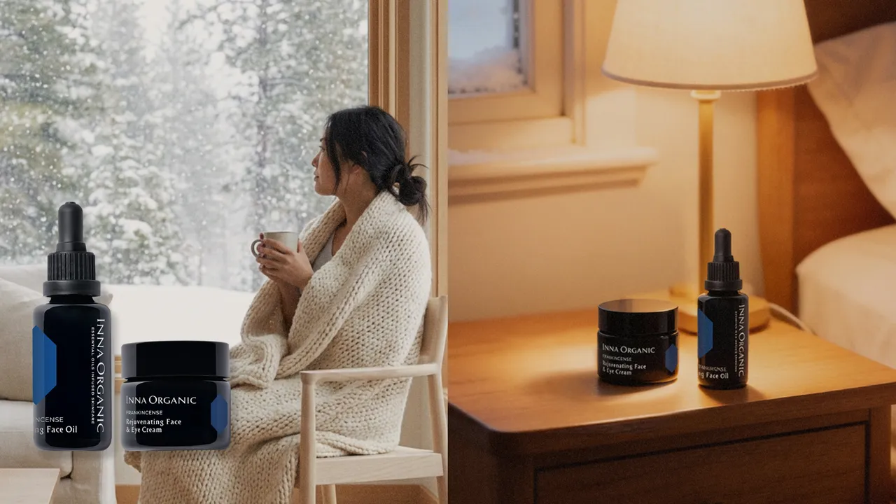 顏有機建議，冬季修護應回歸「油水平衡」的本質，帶來「油霜黃金比例」保養法。品牌提供
