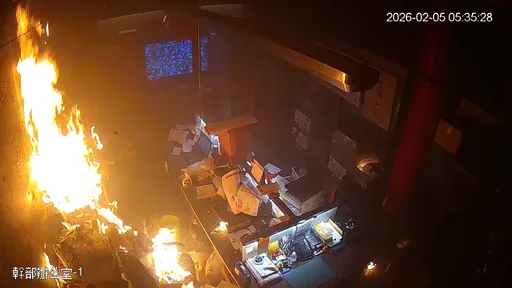 北港武德宮火警損失輕微靠「兩功臣」　主委林安樂赴日收警報嘆「沒放假的命」