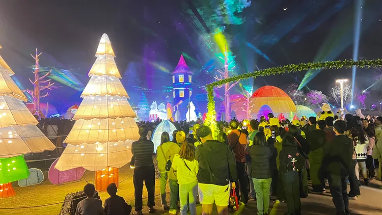 運用IP營造出的姆明一族3大主題展區，充滿北歐風情。鮮明攝