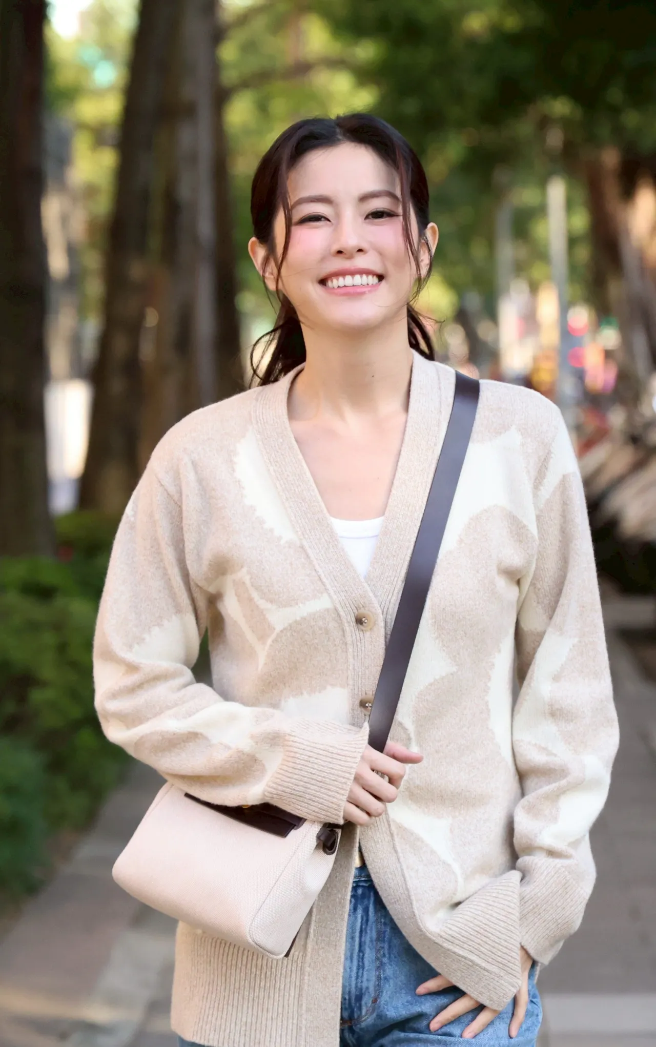 任容萱是氣質美女。莊宗達攝