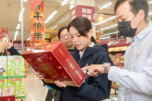 視察把關年節食品！　高虹安：把握採買5不原則、健康平安迎馬年