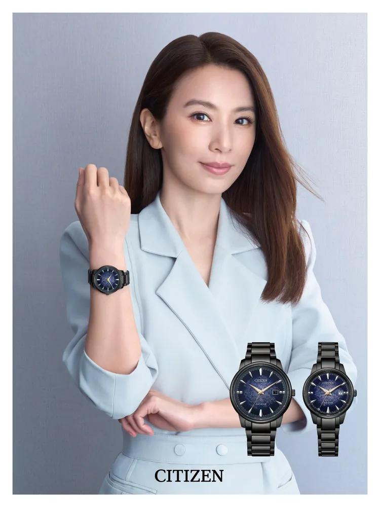 田馥甄佩戴了「銀河宙光」限定對錶中的大錶徑BM7595-89M款式。品牌提供