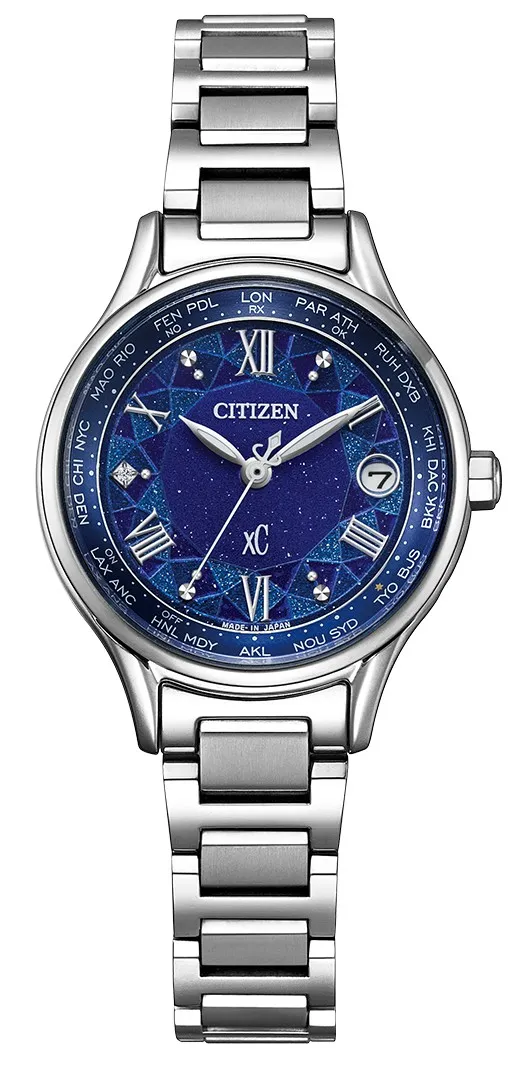 CITIZEN「DEAR Collection」EC1160-71L錶款，3萬4900元。品牌提供