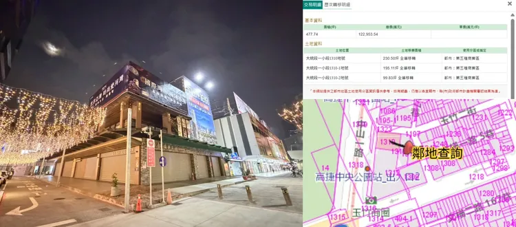 興富發總裁鄭欽天已收購原「惜福雅集博物館」，旁邊就是大統大房持有的三角窗土地，未來是否持續整合，須看吳家大房是否願意賣地。葉家銘攝，實登內容
