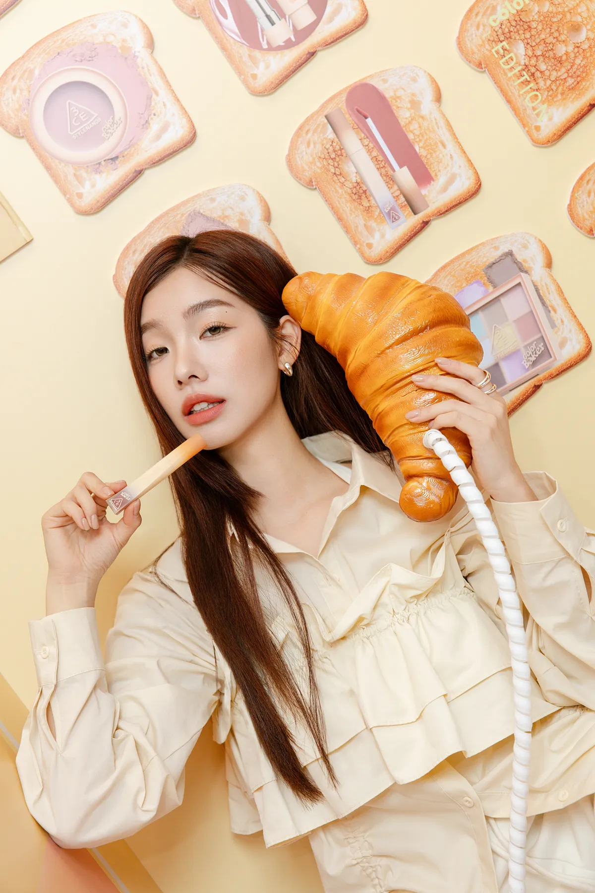 3CE推出全新色彩玩家烘焙坊系列。品牌提供