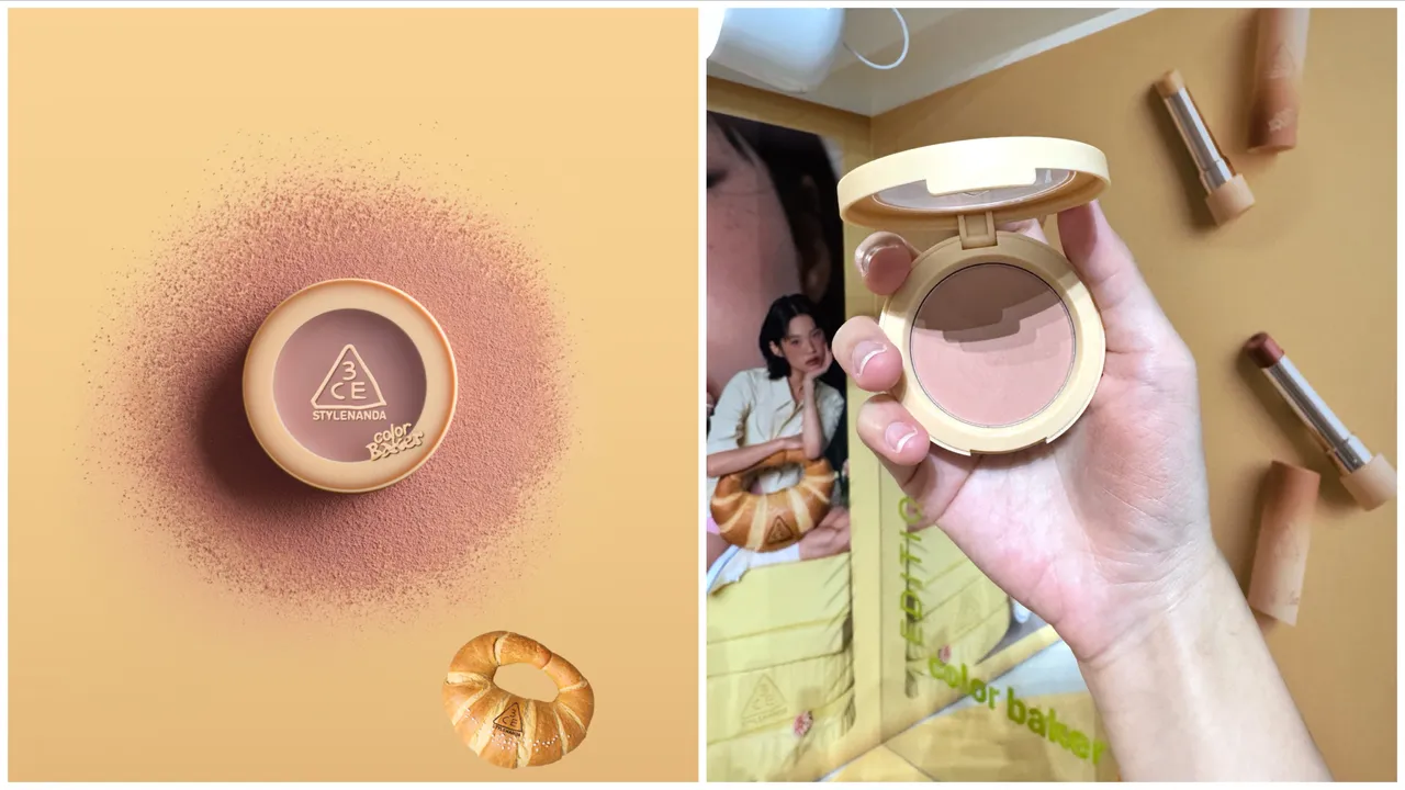 單色腮紅#楓糖吐司，525元。品牌提供、張家玲攝