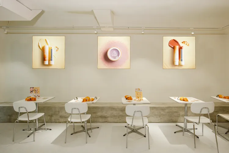 3CE x CRO#FEE咖啡井期間限定快閃店。品牌提供