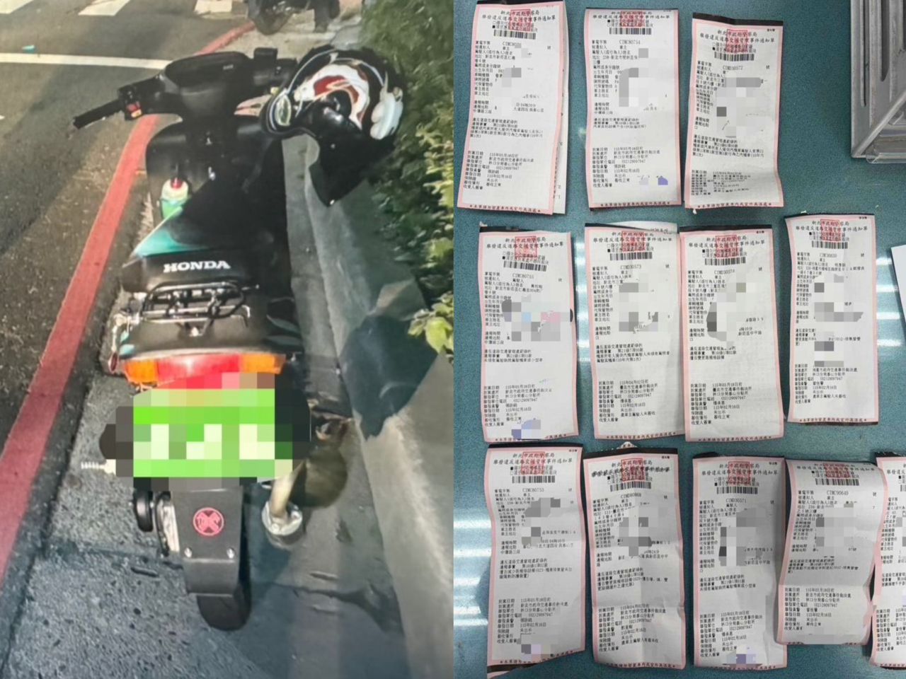 未拿紅包先領紅單!89改管猴集結深夜擾民 警跨區攔9車告發