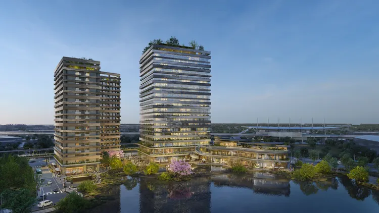 該公辦都更外觀照。高市府提供