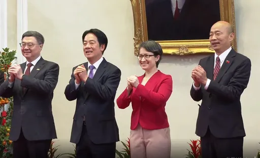 賴清德送「核桃糕」盼朝野和諧！感謝韓國瑜「化分歧為團結」