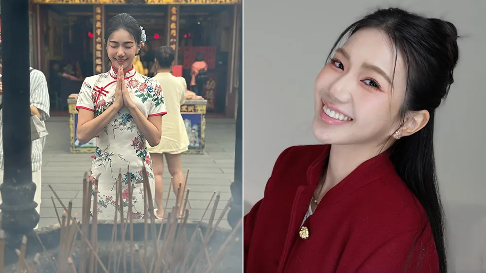 家寧旗袍上香祈願「所行化坦途」　網嘲：欠錢欠過年會哀一整年