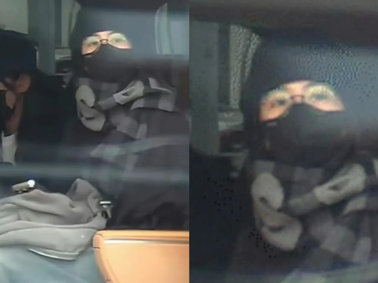 白鹿上車後仍氣憤難平。翻攝自微博