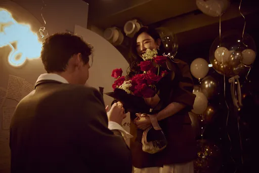 李玉璽公開求婚大6歲許允樂求婚祕辛　太緊張NG重來再一次