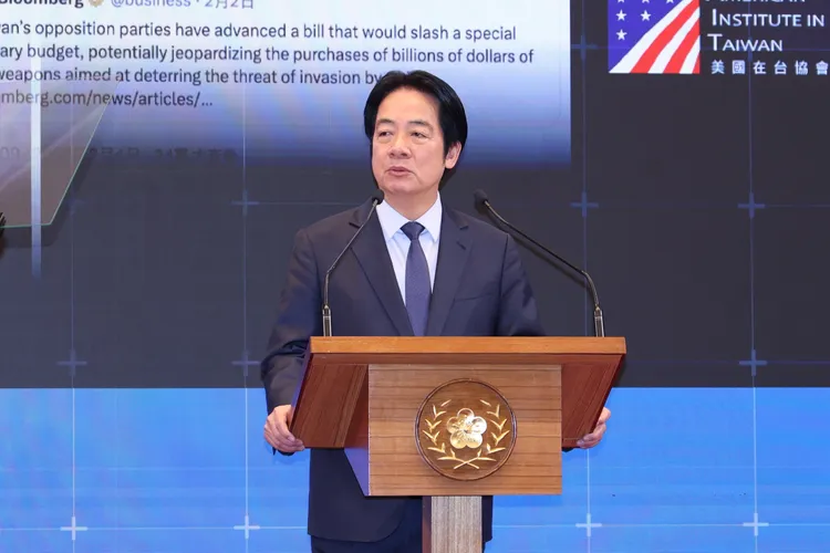 總統賴清德。莊宗達攝