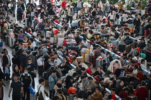 地表最大人口移動！中國春運人數創新高