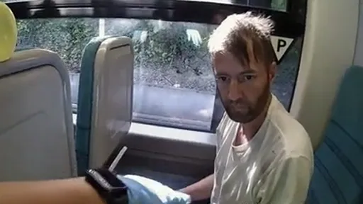 緊盯女乘客「噁男火車上自慰」　手淫狎女出獄12天再犯案