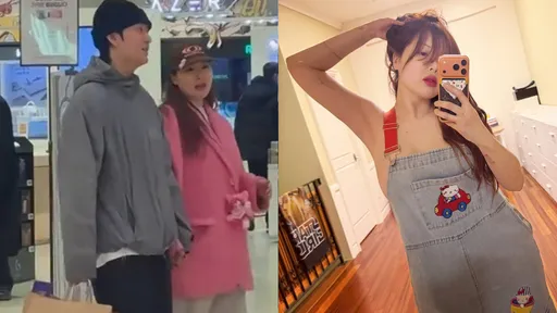 泫雅甜牽龍俊亨放閃「身形圓一圈」！曬性感上空吊帶褲照撇懷孕