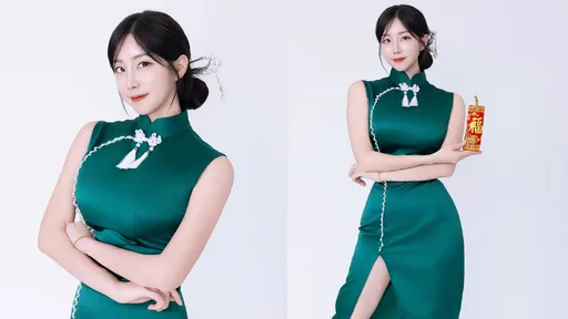 爆熱戀後首發聲！安芝儇性感旗袍賀年　粉絲嫌醜喊：掰掰退追