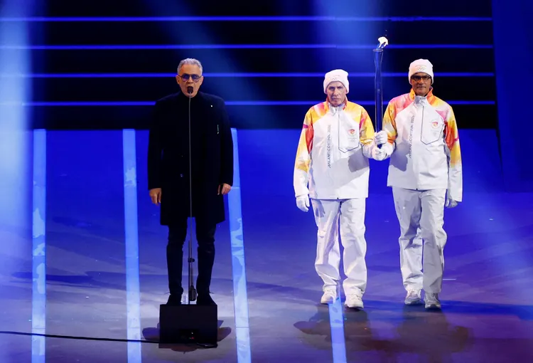 義大利男高音波伽利演唱《Nessun Dorma》。