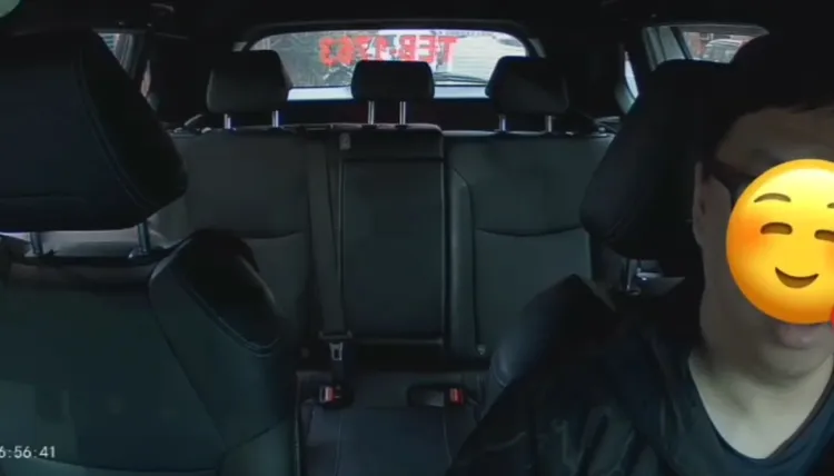 男乘客最終甩門離去。翻攝自linweichung2002