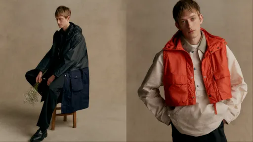 Barbour聯手日牌翻玩經典 　三穿式拆解外套應對春夏百變天候