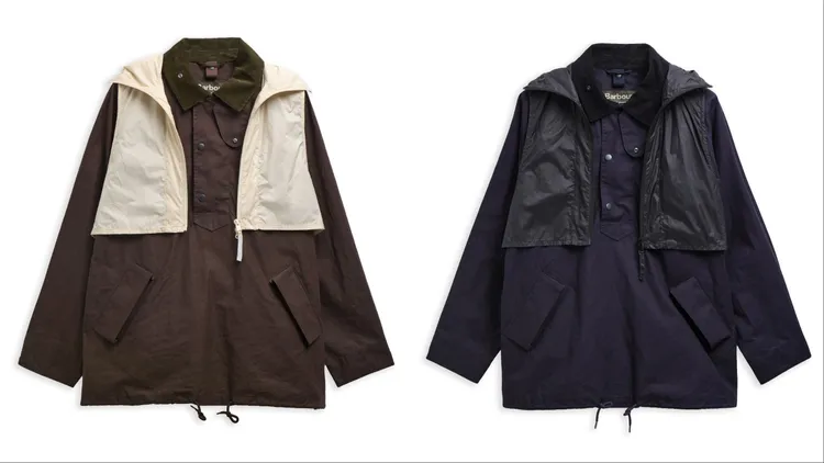 Barbour x Kaptain Sunshine春夏系列Transport Smock Casual Jacket，1萬9800元。品牌提供