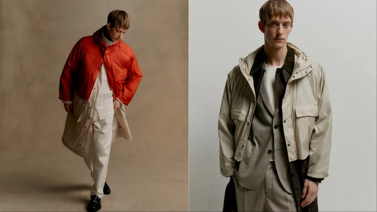 Endurance休閒外套以軍裝派克大衣輪搭配外層短版連帽外套。品牌提供