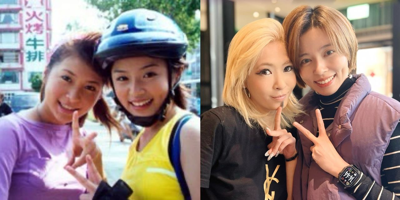 王瞳PO與Makiyo26年前嫩照 揭兩人關係與「已故的她」有關