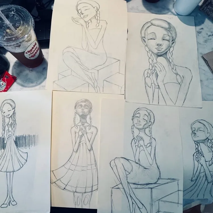 具俊曄的手稿。翻攝李承道IG