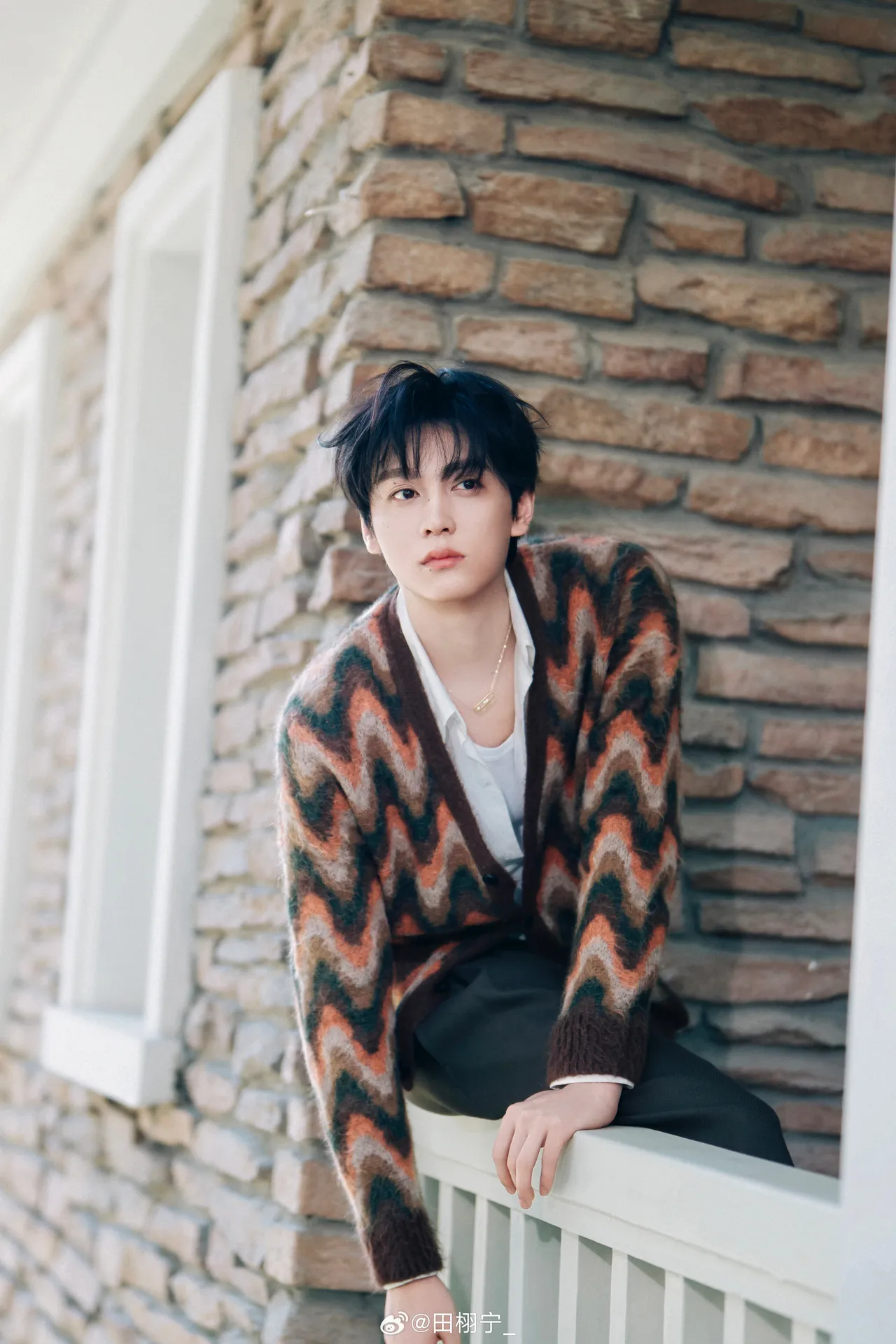 田栩寧主演BL劇《逆愛》成為新頂流。翻攝田栩寧微博