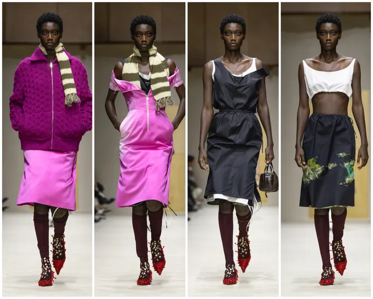 PRADA 2026秋冬大秀。品牌提供