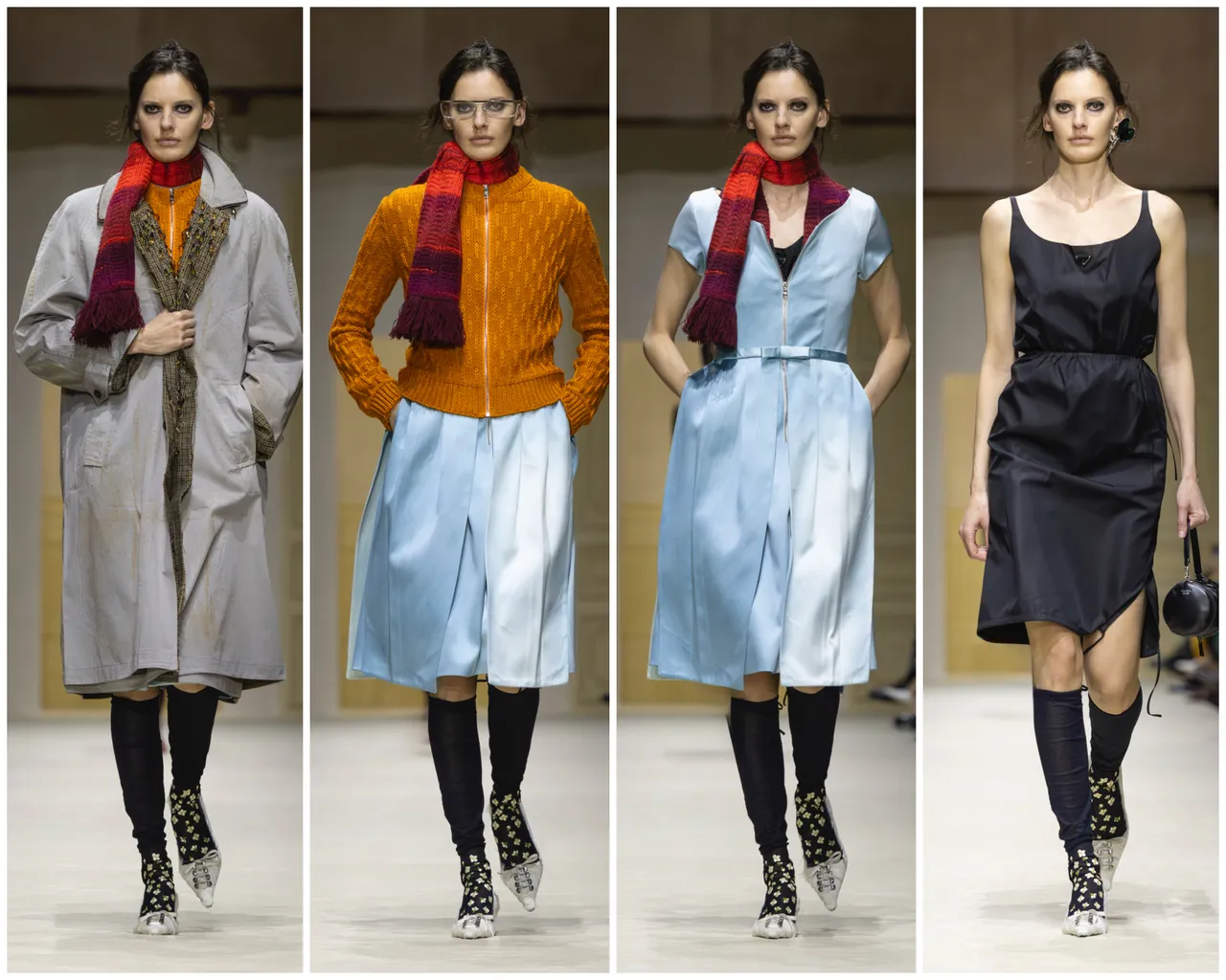 PRADA 2026秋冬大秀。品牌提供