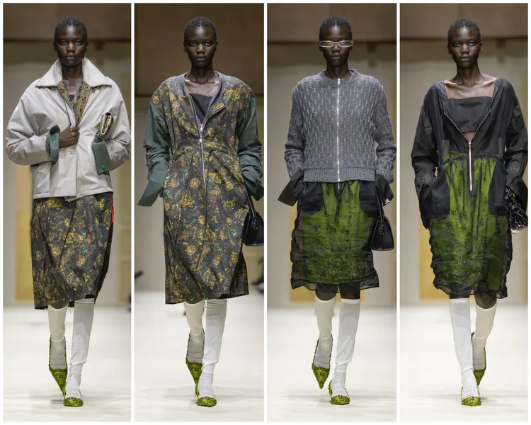 PRADA 2026秋冬大秀。品牌提供