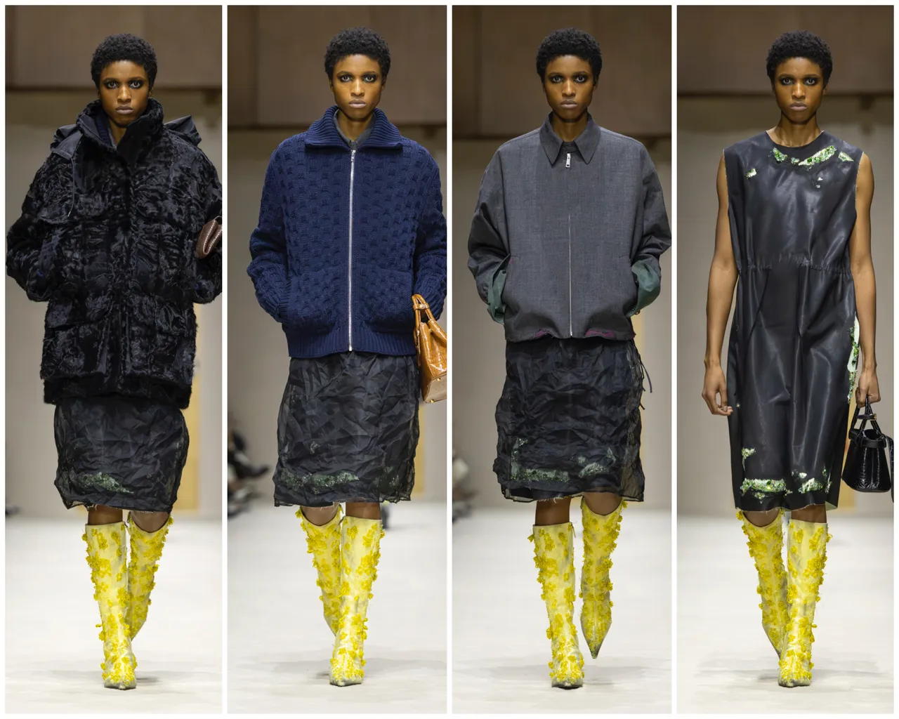 PRADA 2026秋冬大秀。品牌提供