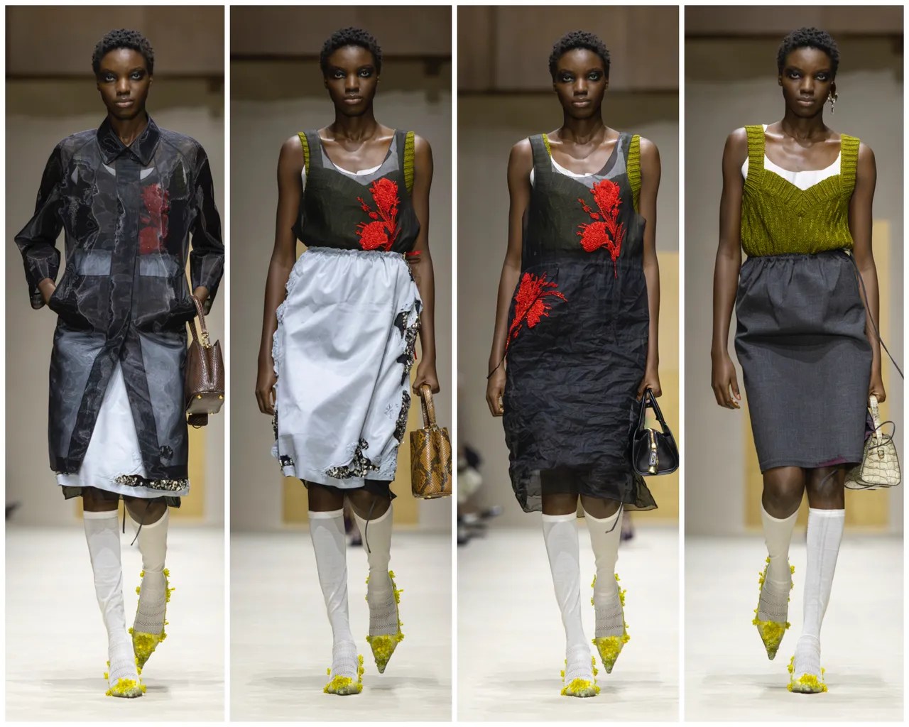 PRADA 2026秋冬大秀。品牌提供