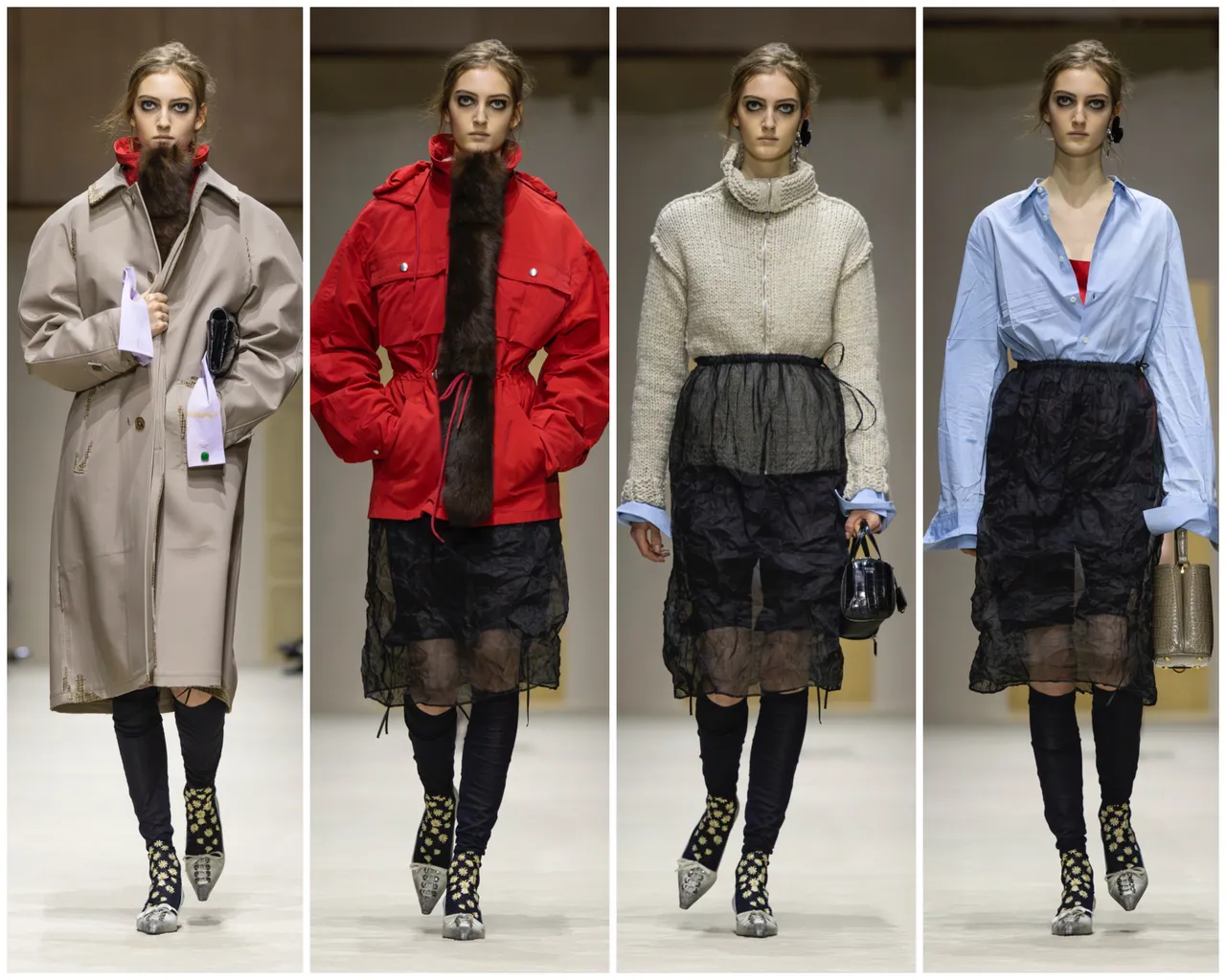 PRADA 2026秋冬大秀。品牌提供