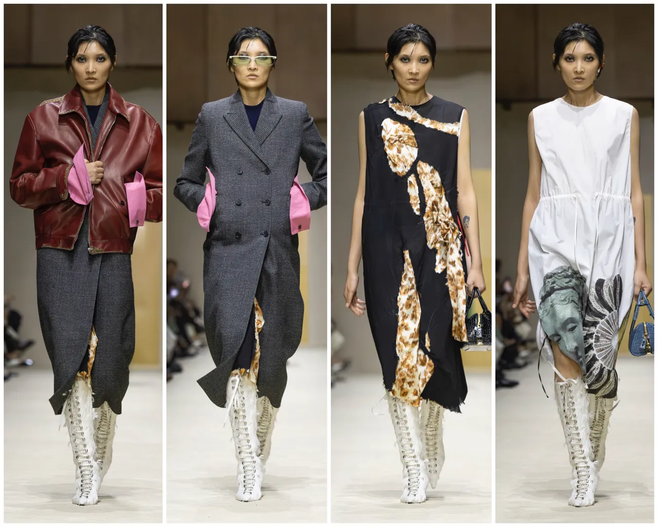 PRADA 2026秋冬大秀。品牌提供