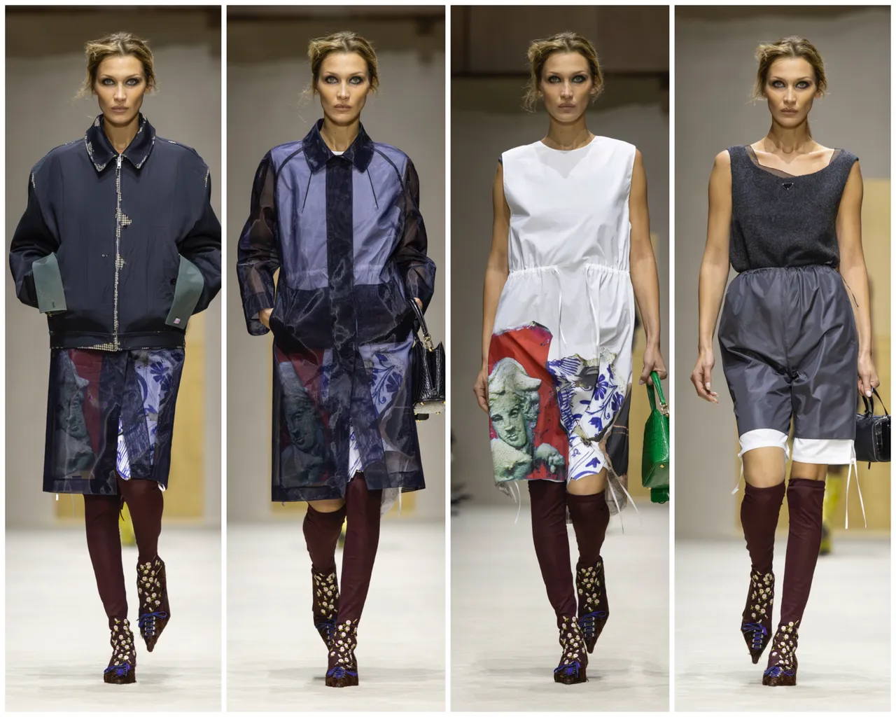 PRADA 2026秋冬大秀。品牌提供