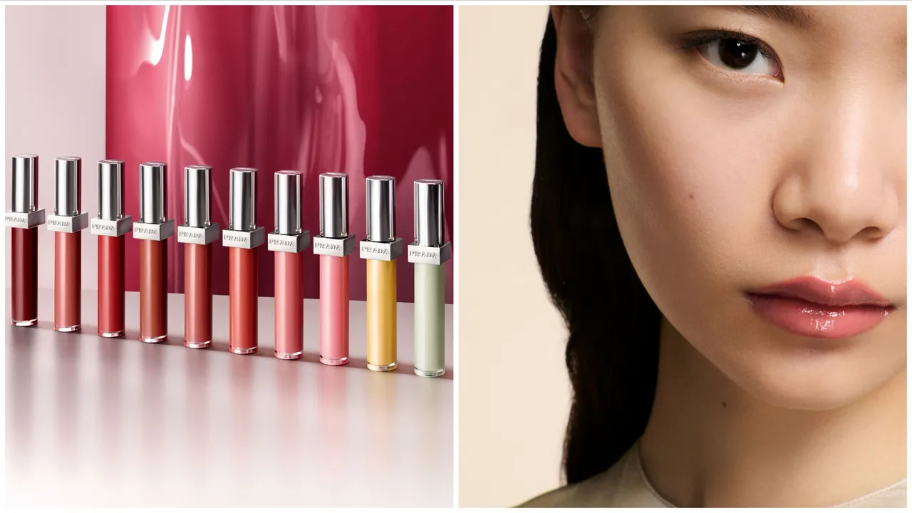 PRADA推出全新率性持光凍唇釉。品牌提供