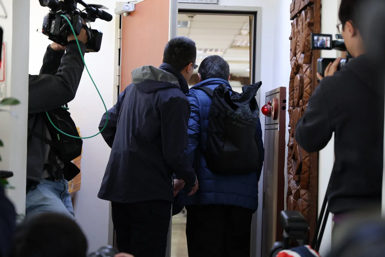 檢調搜索高金素梅辦公室。莊宗達攝