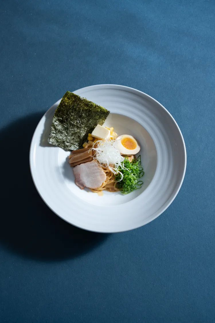 宜蘭凱渡酒店archi的青森咖喱牛奶味噌義大利麵 。業者提供