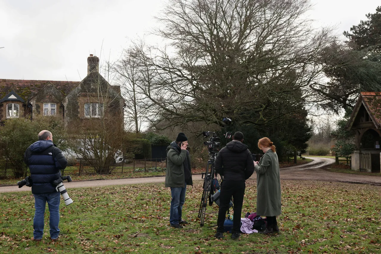 安德魯目前暫居桑德林罕莊園內的一處臨時住所。路透