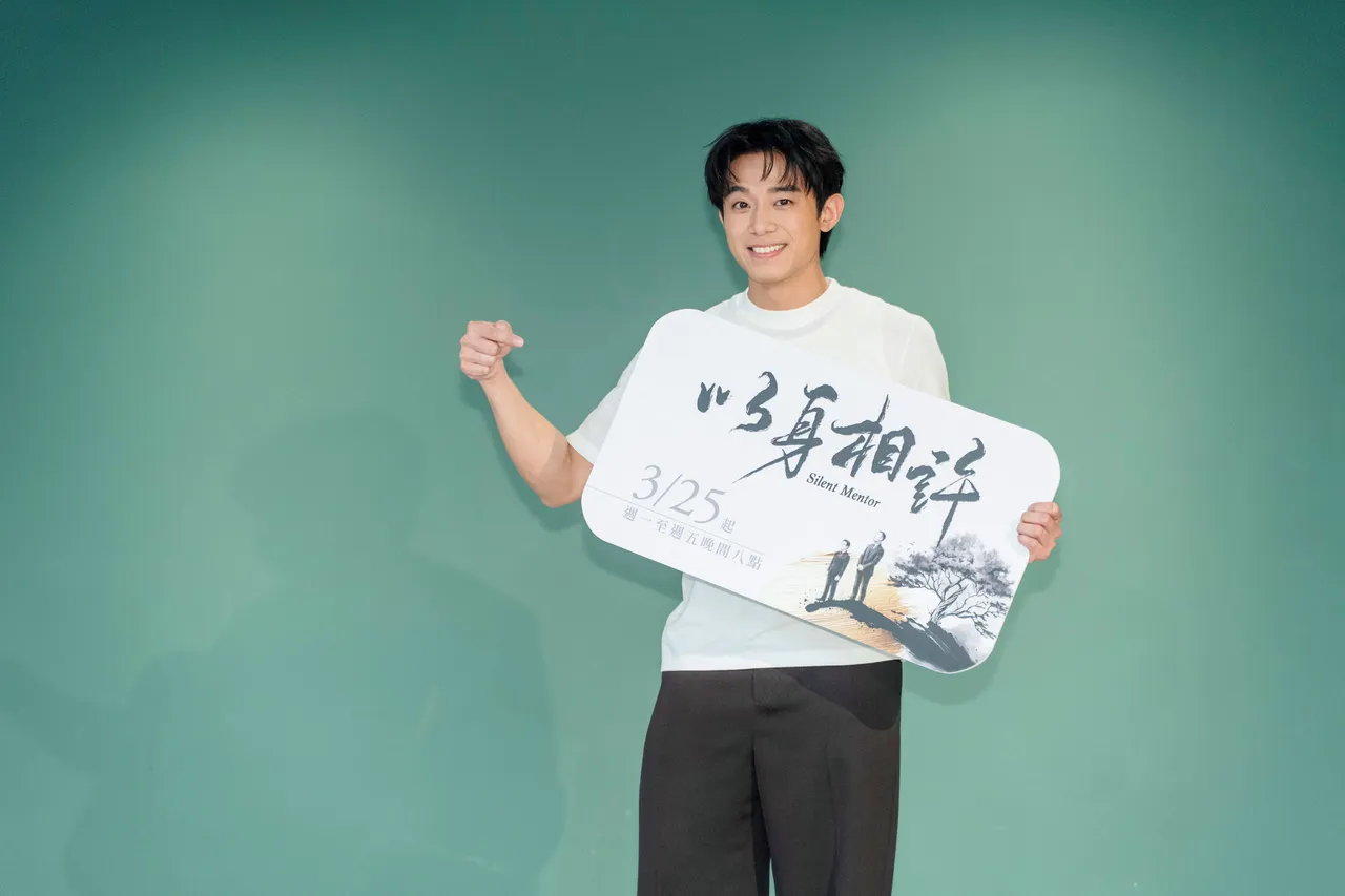 初孟軒飾演吳少剛醫學生。大愛提供