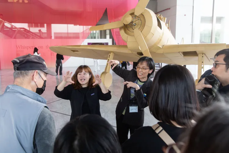 本屆台北雙年展集結全球72位藝術家、約150件作品。北美館提供