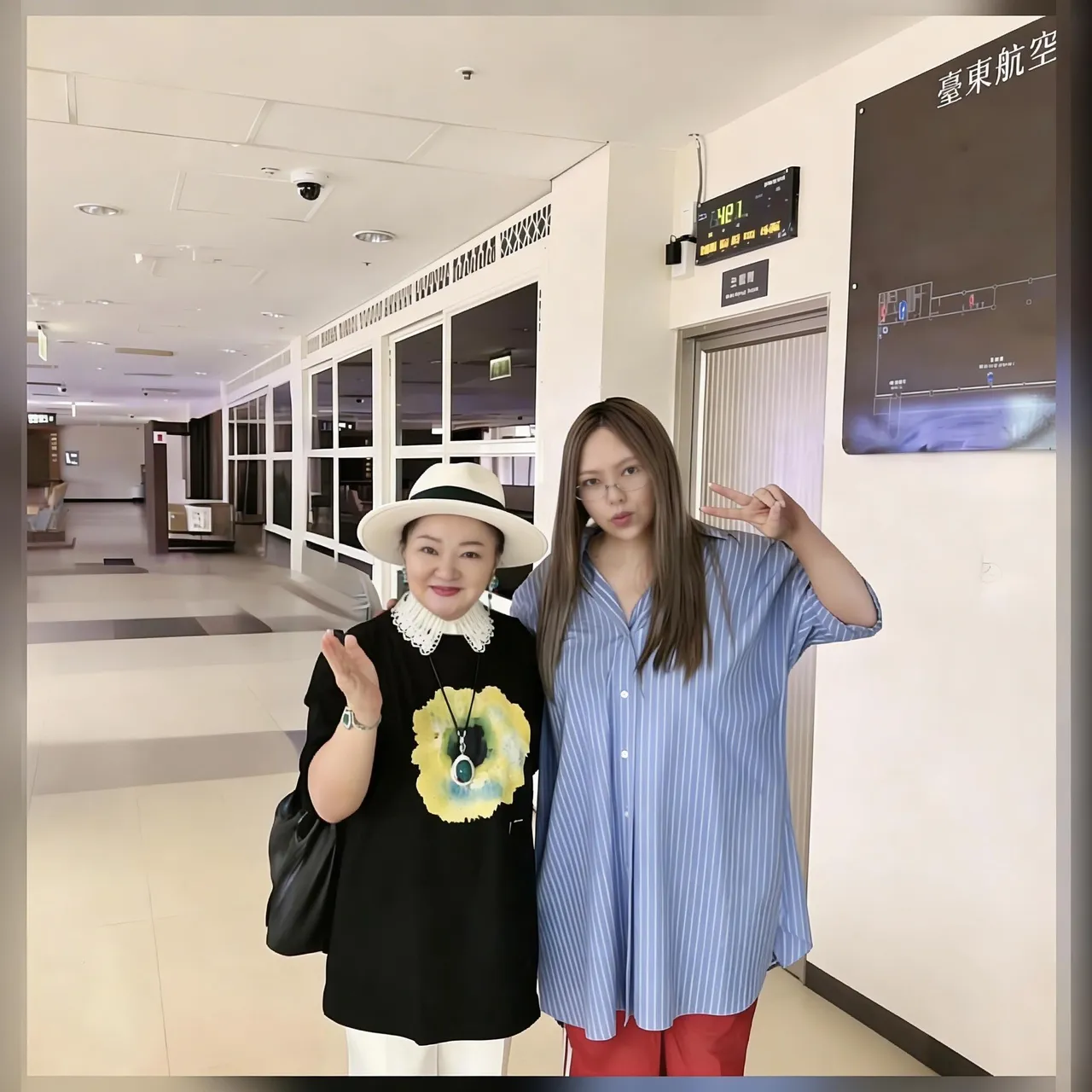 白冰冰大讚張惠妹是乖巧女神。翻攝白冰冰臉書